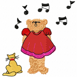 Teddy Embroidery Design 5 Teddy Embroidery Design 5